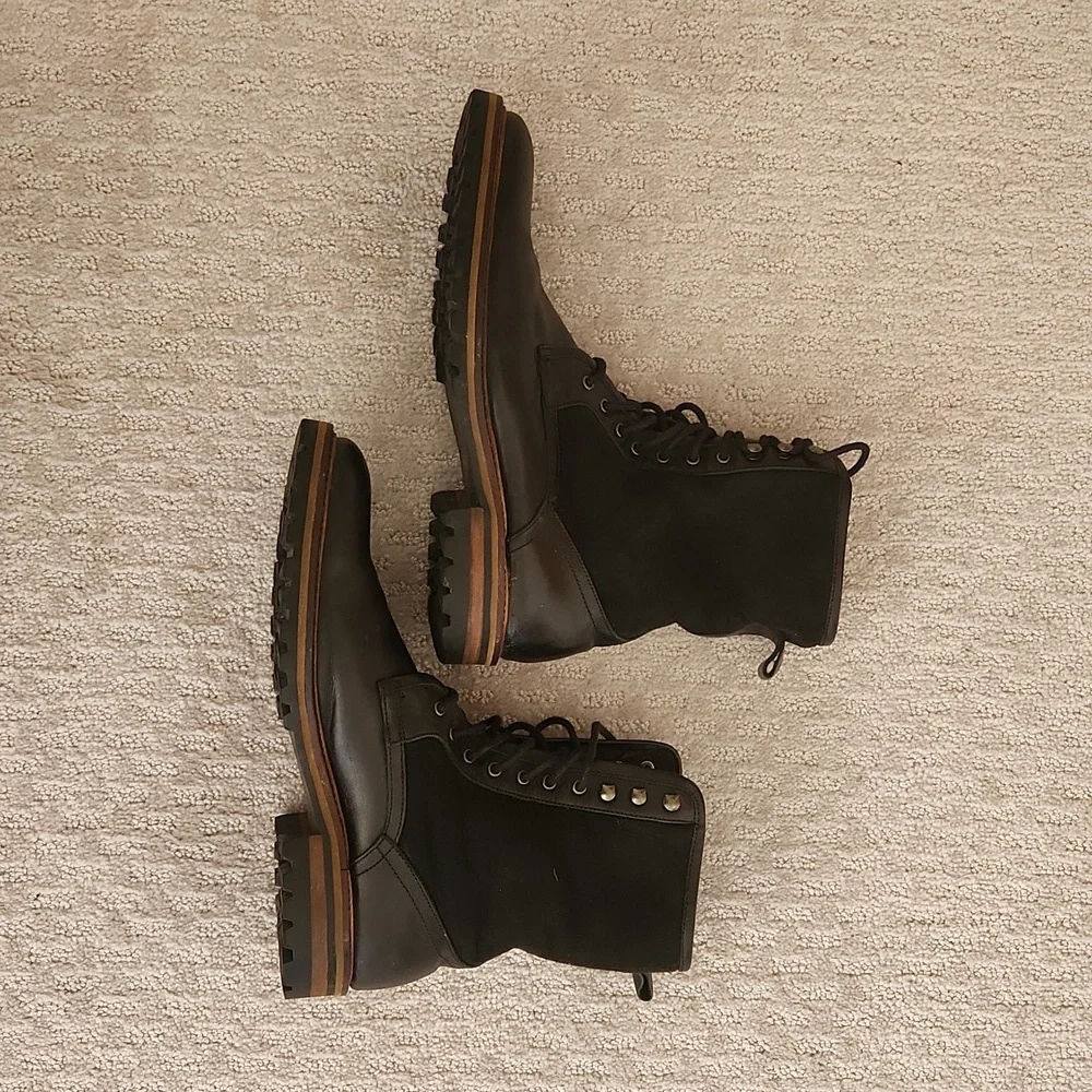 Mens Banana Republic Leather Boots with Lining - Picture 4 of 4
